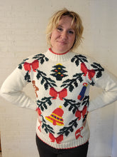 Load image into Gallery viewer, up to L- Mock Neck Christmas Sweater
