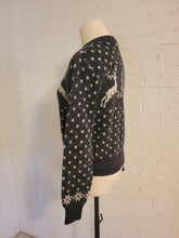 Load image into Gallery viewer, up to S - Gray Reindeer Sweater
