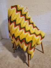 Load image into Gallery viewer, Yellow and Green Afghan
