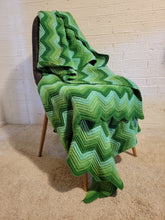 Load image into Gallery viewer, Green Afghan
