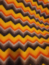 Load image into Gallery viewer, Orange and Brown Throw
