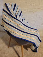 Load image into Gallery viewer, Blue Afghan
