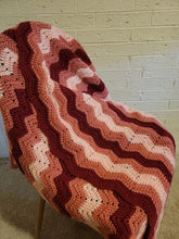 Load image into Gallery viewer, Pink Berry Afghan
