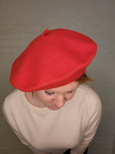 Load image into Gallery viewer, Red Wool Beret
