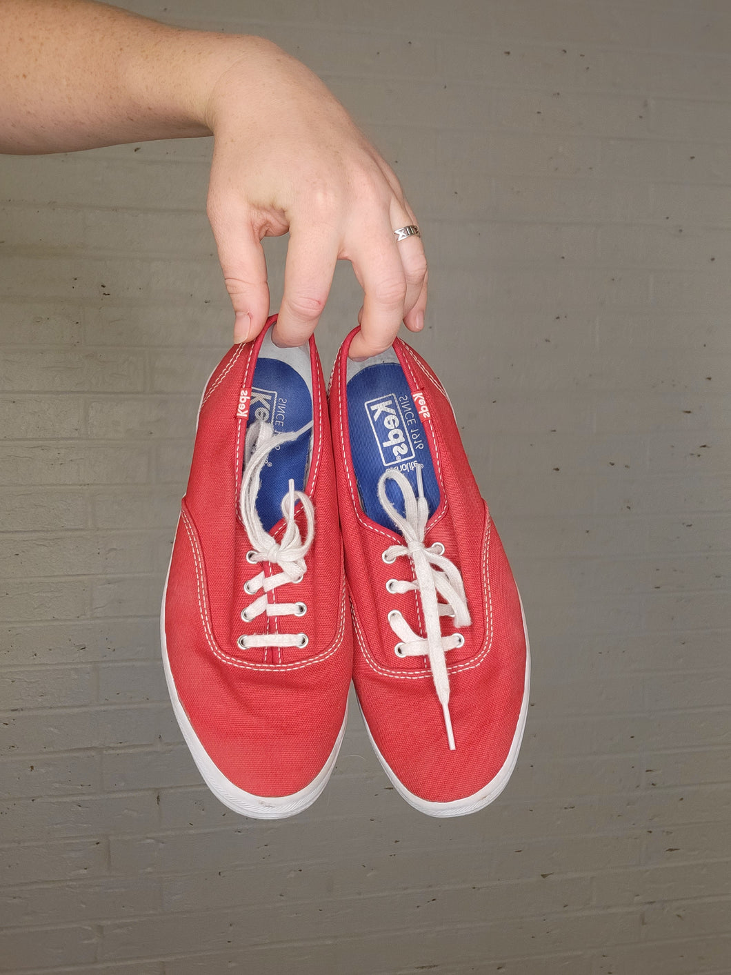 Classic red Keds