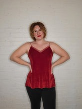 Load image into Gallery viewer, M/L - Free People Velvet Tank
