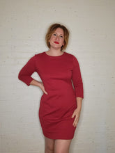 Load image into Gallery viewer, L - Berry Fitted Dress
