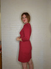 Load image into Gallery viewer, L - Berry Fitted Dress

