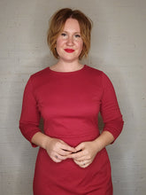 Load image into Gallery viewer, L - Berry Fitted Dress
