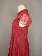Load image into Gallery viewer, M - NWT Red Lace Dress
