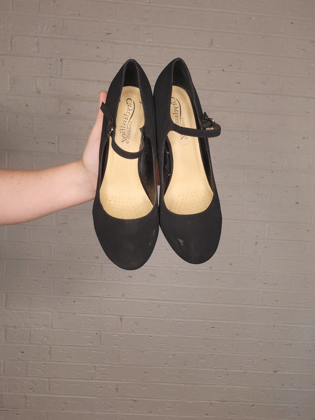 Size 9 - Classic Black Heels
