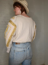 Load image into Gallery viewer, M/L Yellow Detail Blouse
