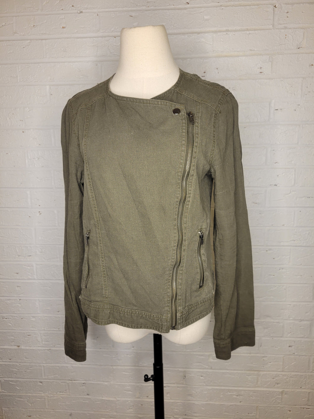 S/M - Gap Cotton Zip Jacket