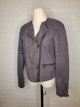 Load image into Gallery viewer, S - Gap Gray Moto Jacket
