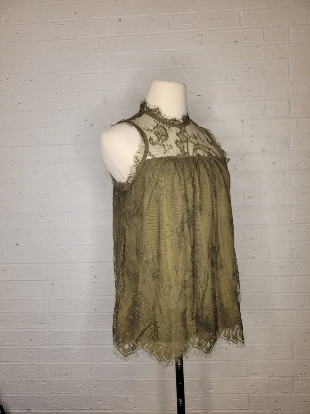 S - Lace Tank