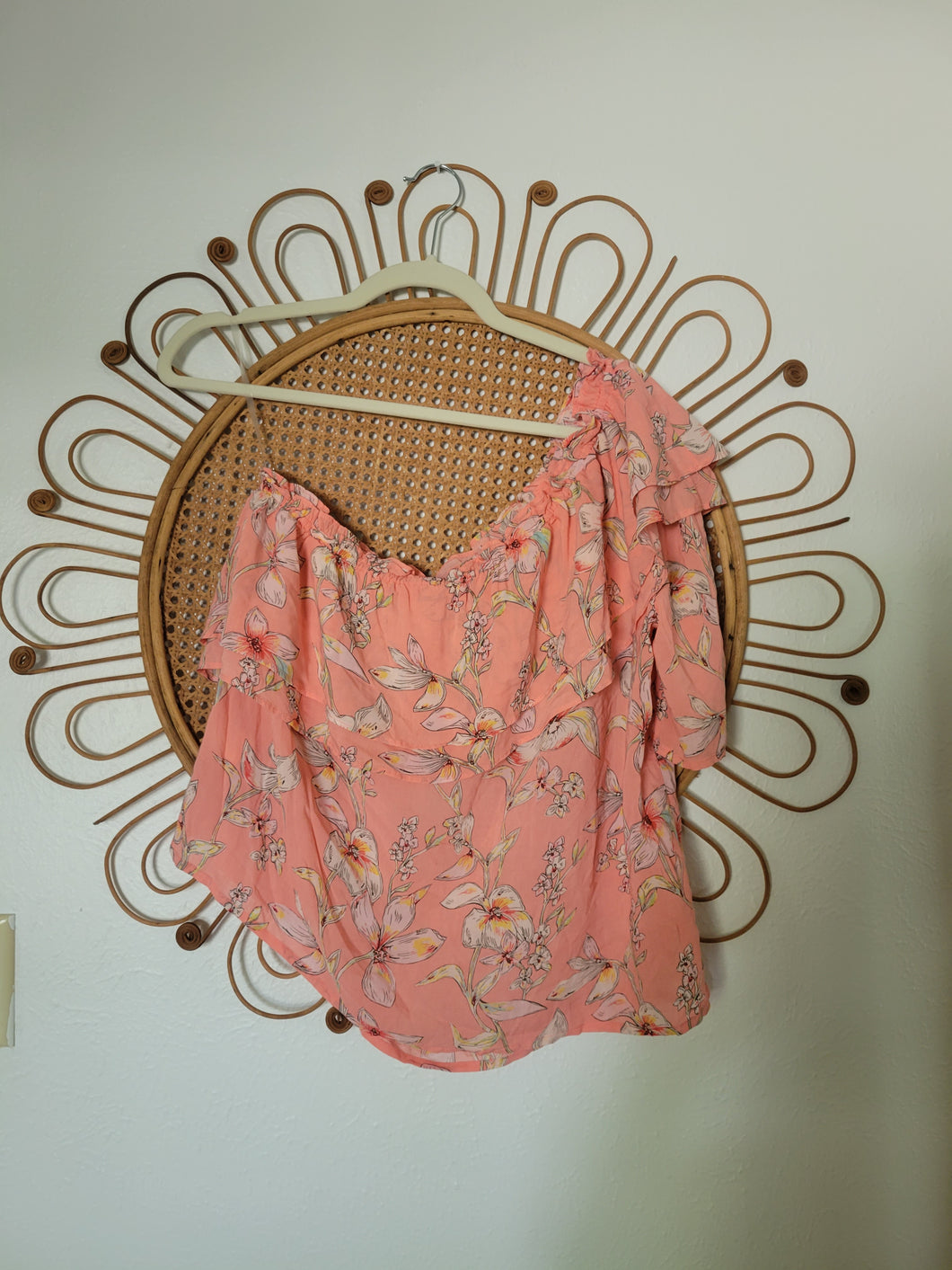 M/L - A New Day One-Shoulder Blouse