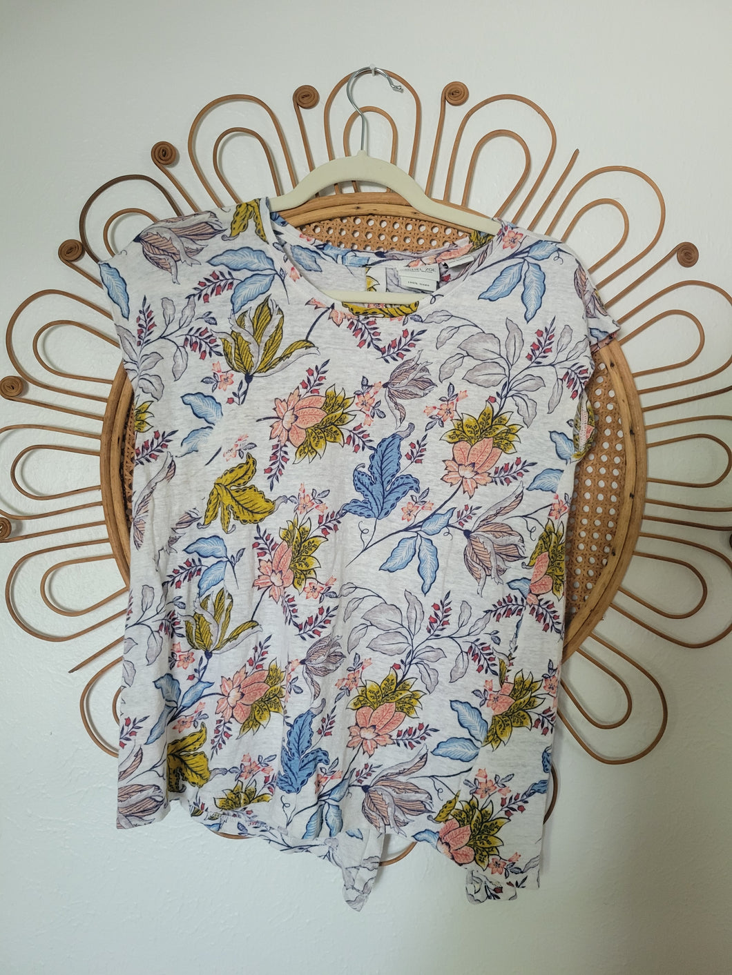 M - 100% Linen Top
