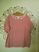 Load image into Gallery viewer, XL - Ava &amp; Viv Striped Tee
