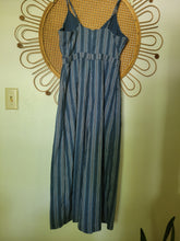 Load image into Gallery viewer, XS - Gianni Bini Blue Cropped Jumpsuit
