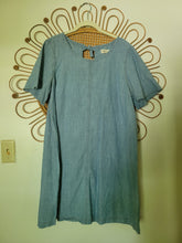 Load image into Gallery viewer, L - Madewell Chambray Swing Dress
