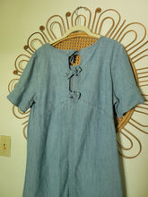 Load image into Gallery viewer, L - Madewell Chambray Swing Dress
