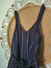 Load image into Gallery viewer, S - Universal Thread Navy Cropped Jumpsuit
