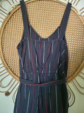 Load image into Gallery viewer, S - Universal Thread Navy Cropped Jumpsuit

