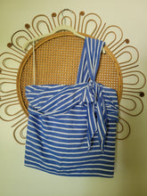 Load image into Gallery viewer, 14 - J Crew One Shoulder Bow Blouse
