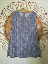 Load image into Gallery viewer, M - Old Navy Blue and White Striped Tank
