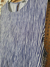 Load image into Gallery viewer, M - Old Navy Blue and White Striped Tank
