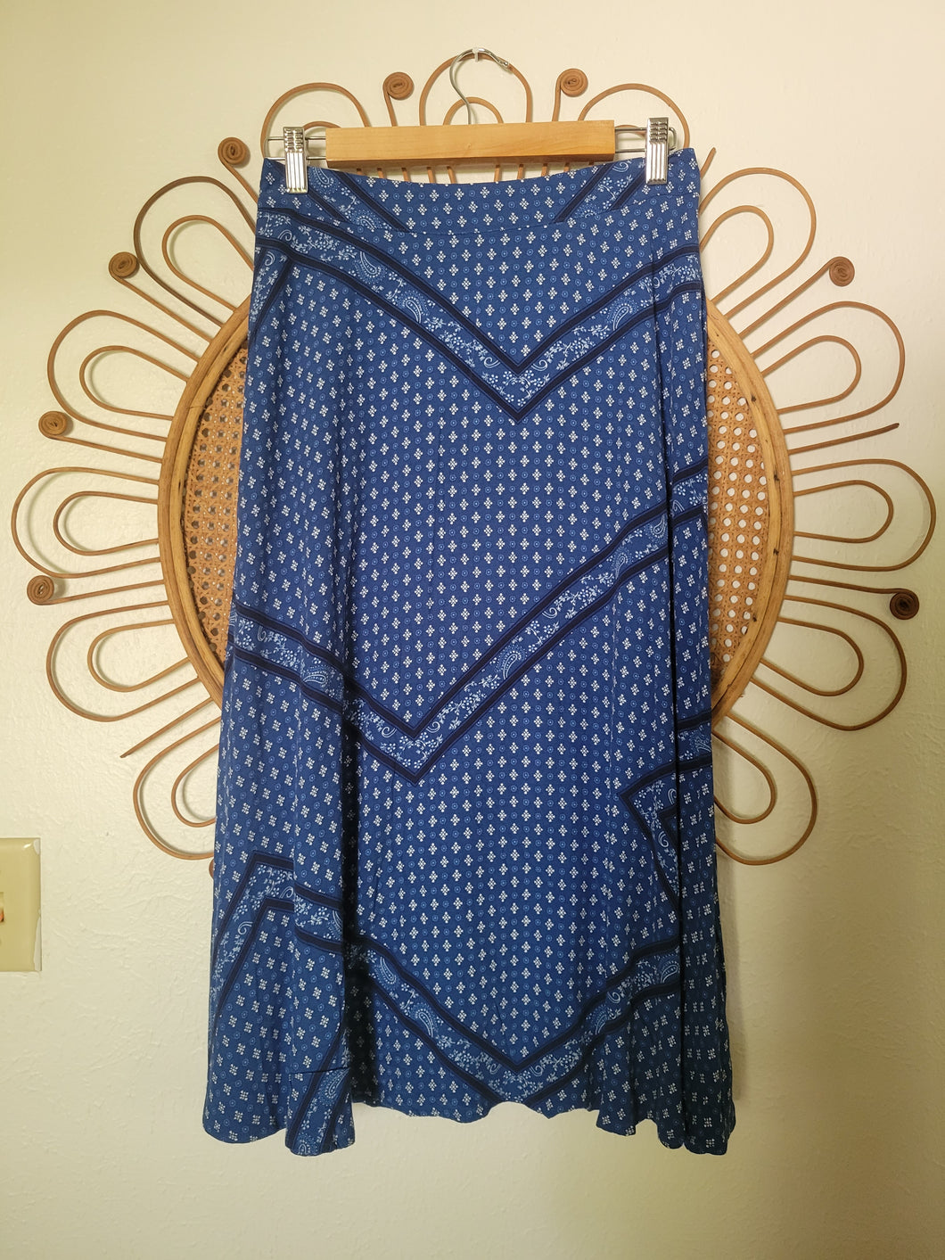 2 - NWT Gap Bandana Print Midi Dress