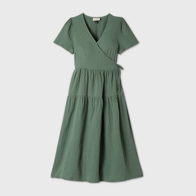 XL - Universal Thread Midi Wrap Dress