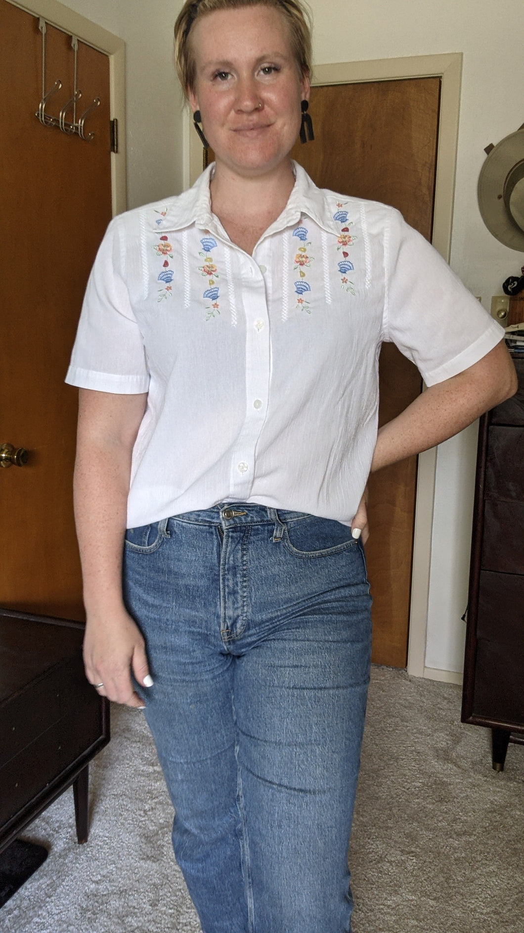Alfred Dunner seashell shirt