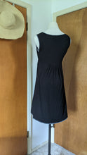 Load image into Gallery viewer, S - Black embroidered dress
