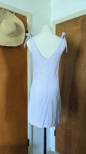 Load image into Gallery viewer, S - lavender eyelet mini dress

