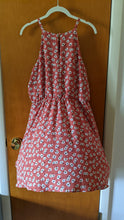 Load image into Gallery viewer, L - IZ Byers orange/mauve floral dresa
