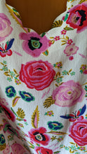 Load image into Gallery viewer, L - Monteau cold shoulder floral top
