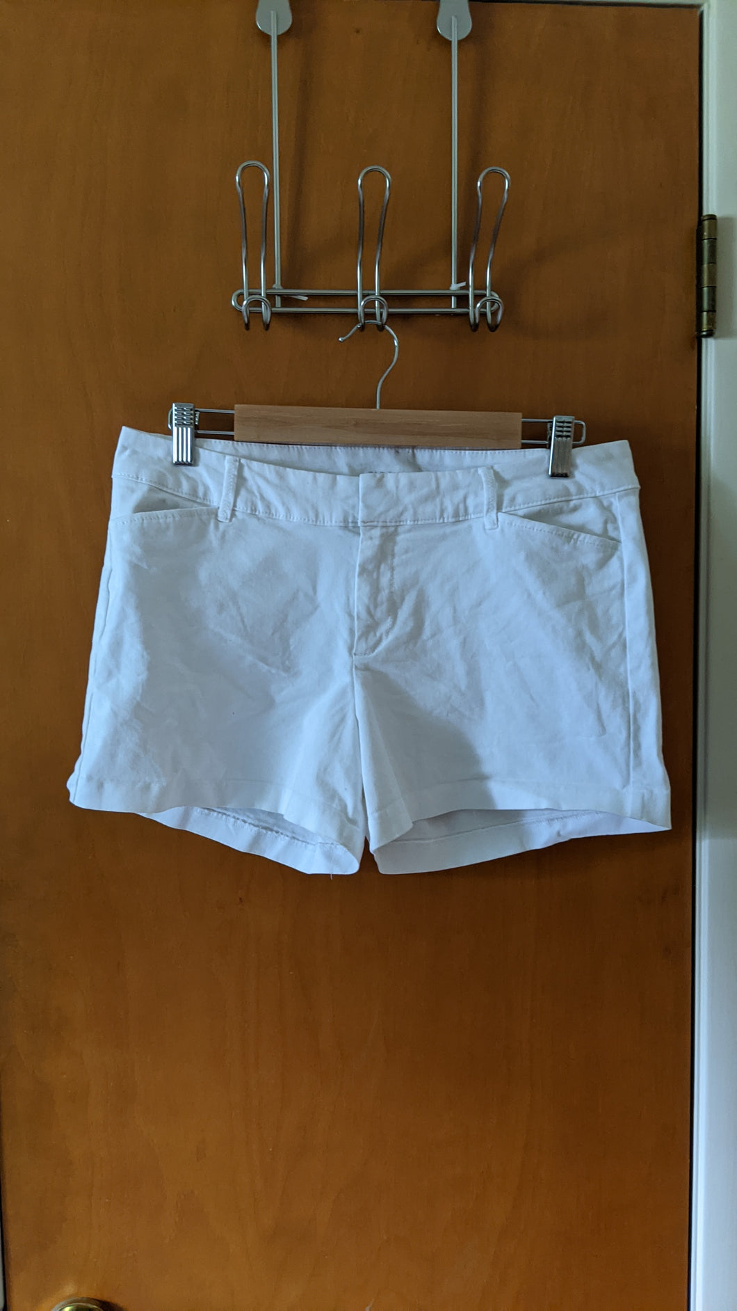 Size 8 - Old Navy white pixie shorts