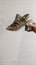 Load image into Gallery viewer, 6 - Naughty Monkey metallic slouchy heels
