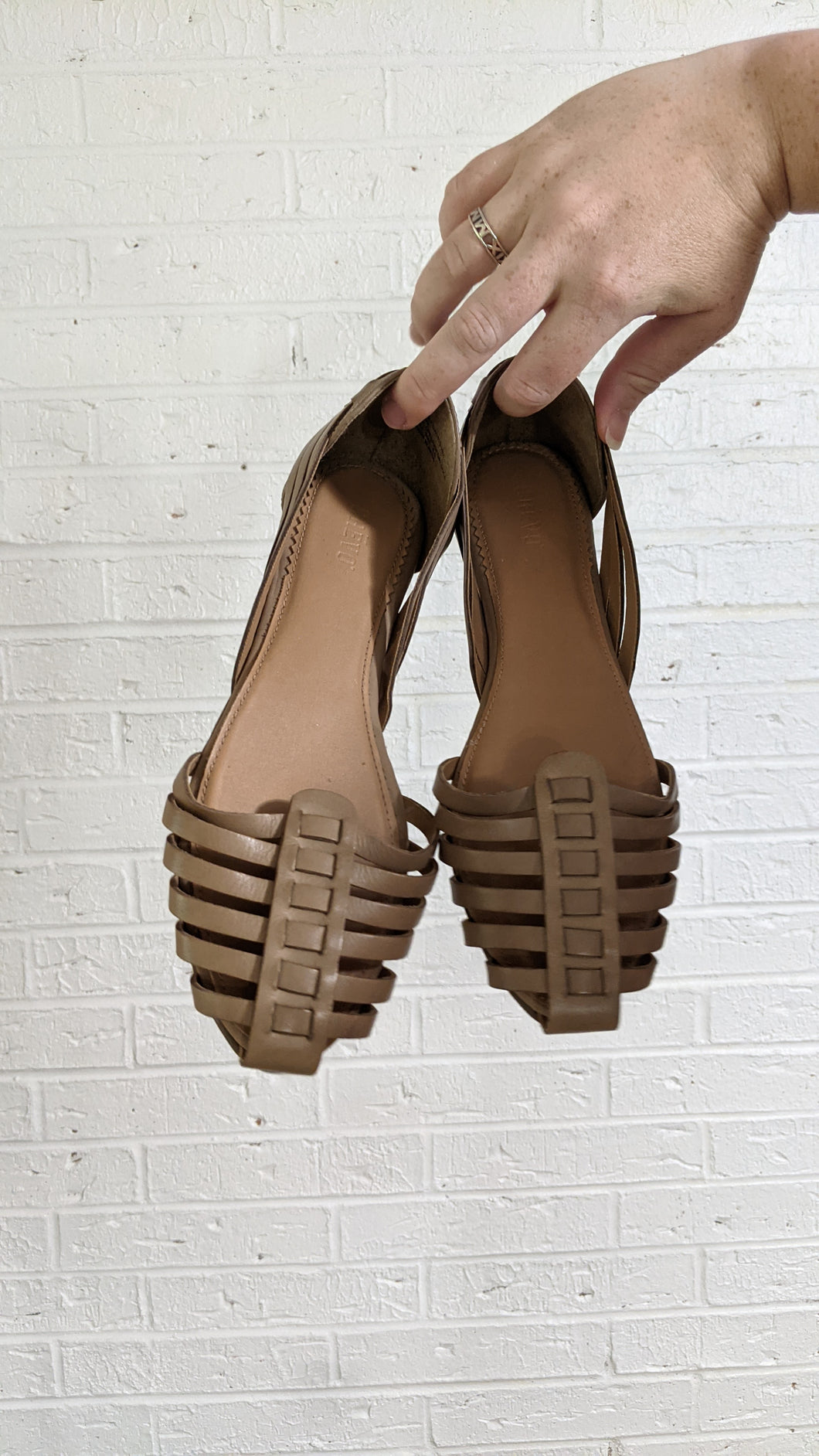8.5 - Taupe Sandals