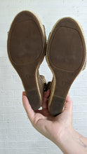 Load image into Gallery viewer, 9 - J Crew Calf Hair Leopard Wedges
