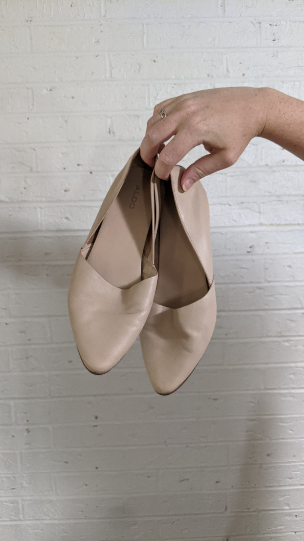 9 - Taupe Aldo Flats