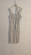 Load image into Gallery viewer, XS/4 - white double button dress
