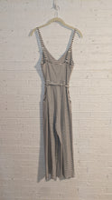 Load image into Gallery viewer, XS - striped black and white jumpsuit
