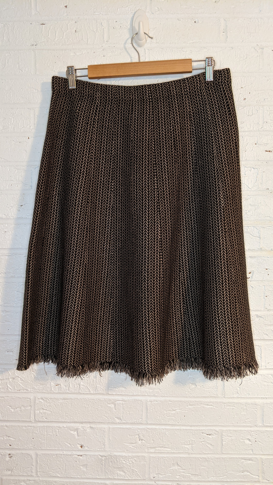 M - Stretchy tweed skirt