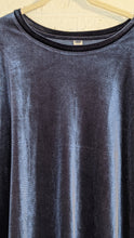 Load image into Gallery viewer, XL - Old Navy blue velvet top
