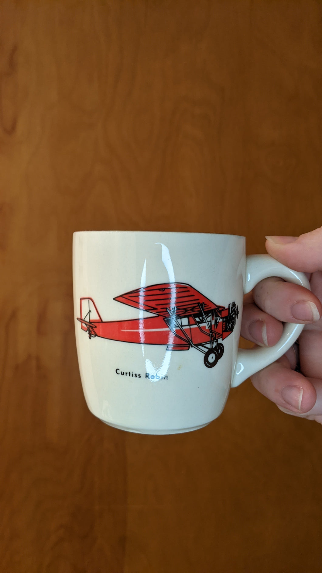 Curtiss Robin mug