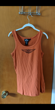 Load image into Gallery viewer, L - Harley Davidson orange tank
