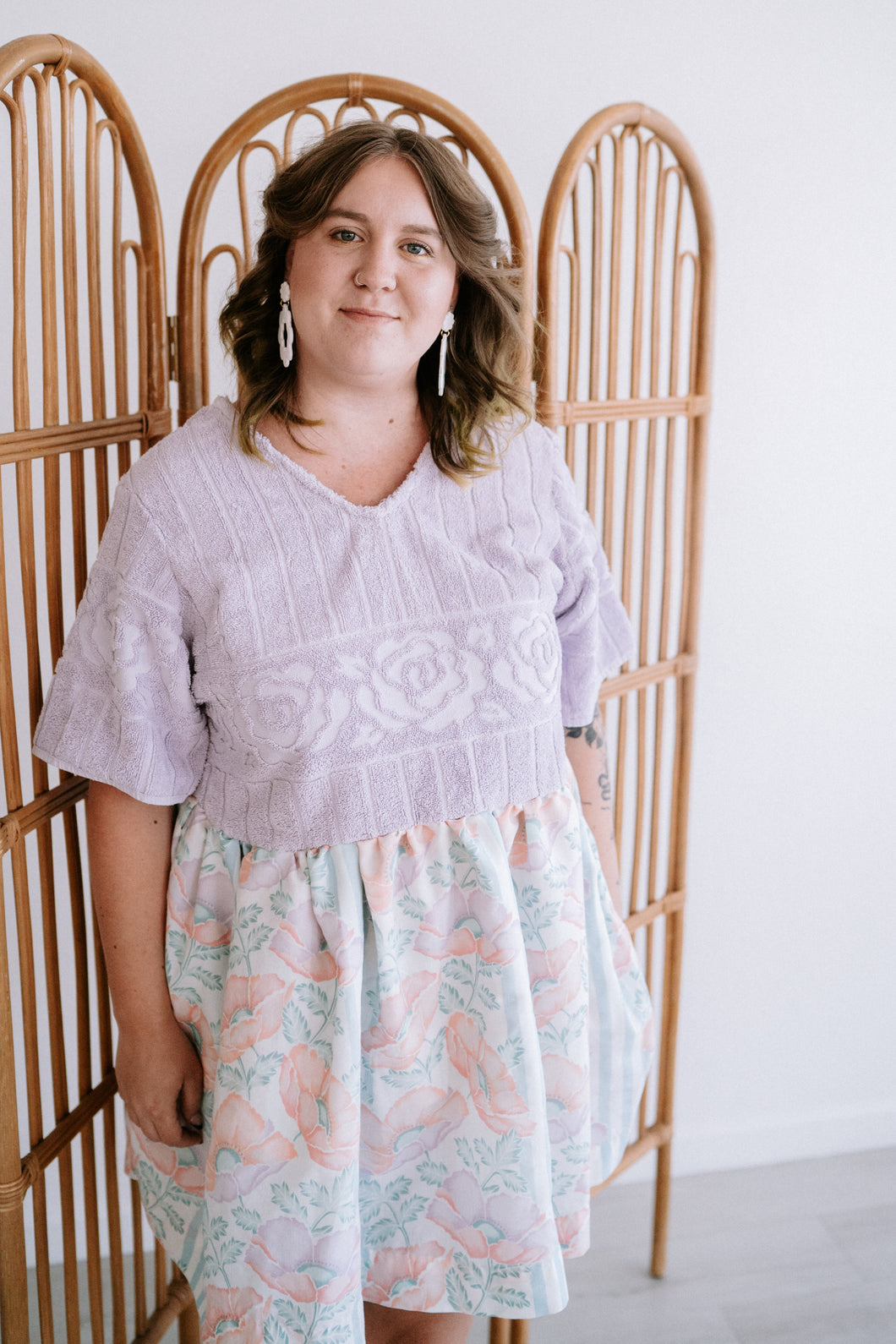 XL - Lilac Floral Florence